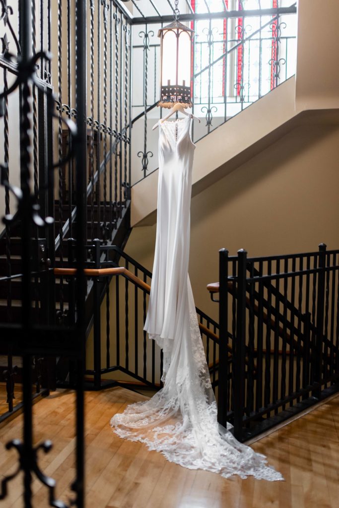 The Wedding Shoppe Dress in church